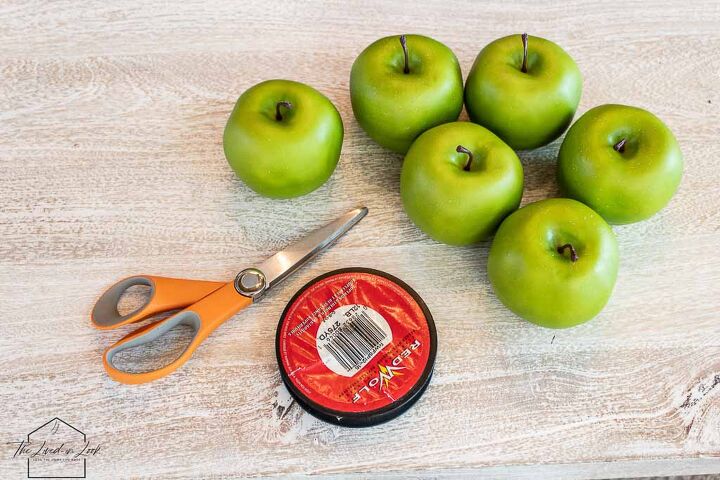 haz este sencillo y fcil centro de mesa de imitacin de manzana para tu da de accin de