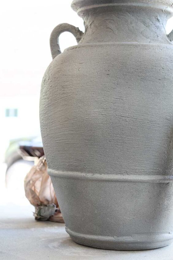 faux cement lamp an easy diy upgrade