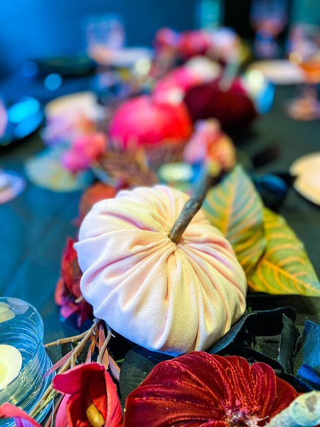 we show you how to make pink velvet pumpkins it s an easy afternoon