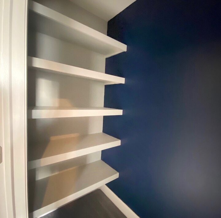 s 14 tips and tricks that ll help you get the closet of your dreams, Install easy built in shelves