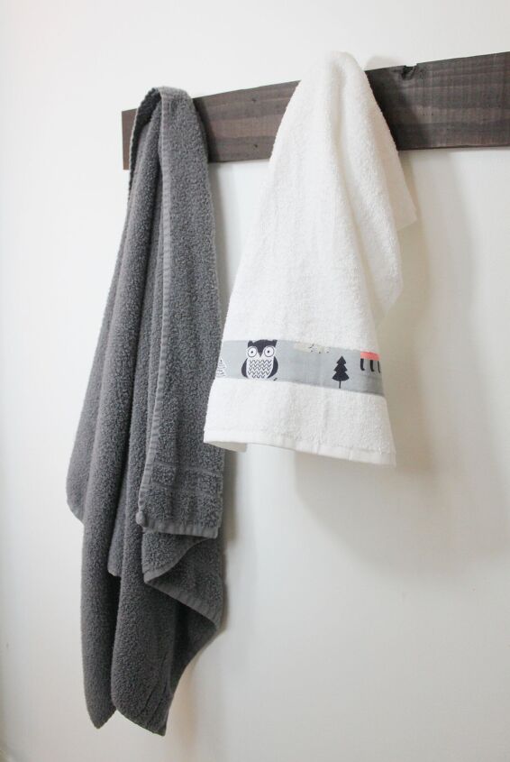 flannel projects how to embellish hand towels