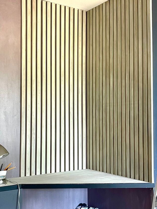 how to build a diy wood slat wall