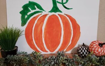 How to Easily Make DIY Fall Wall Art With Colored Sand