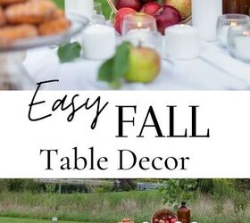 Cómo crear una sencilla e impresionante mesa con manzanas a principios de otoño