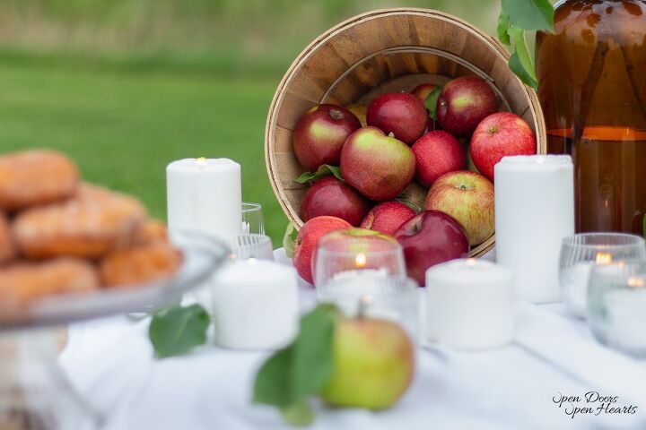 how to create a simple stunning early fall apple tablescape