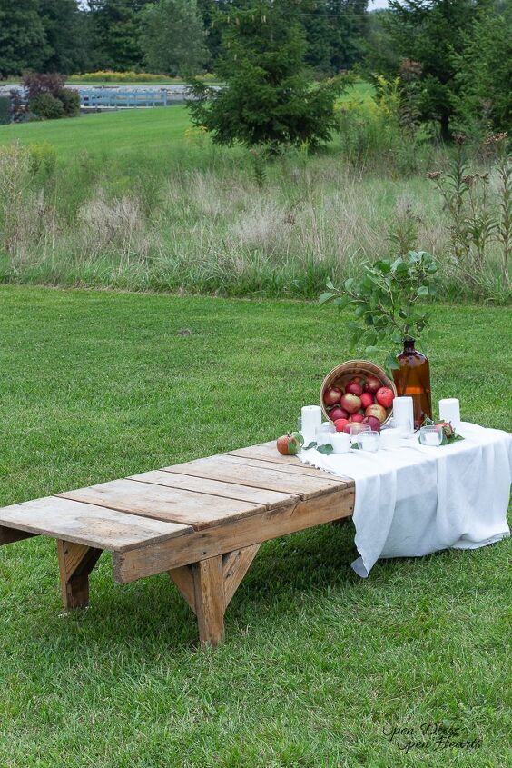 como criar uma mesa de ma simples e impressionante no incio do outono