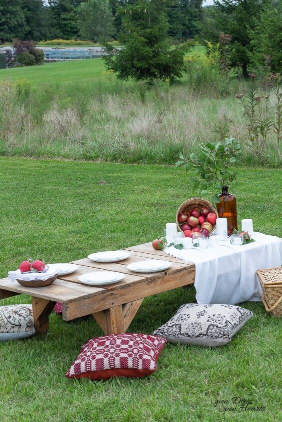 how to create a simple stunning early fall apple tablescape