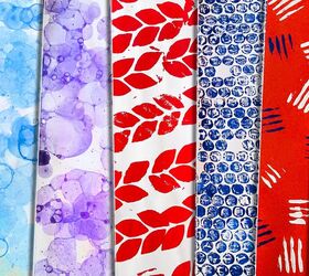 7 cheap way for make patterned paper with homemade materials
