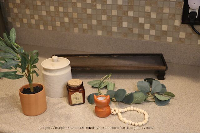 diy decorative kitchen tray build and decorate