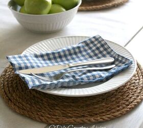 s 18 decor ideas that prove that rope is the top trend for fall, These trendy placemats