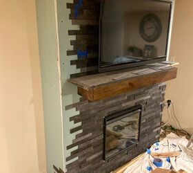 electric fireplace wall