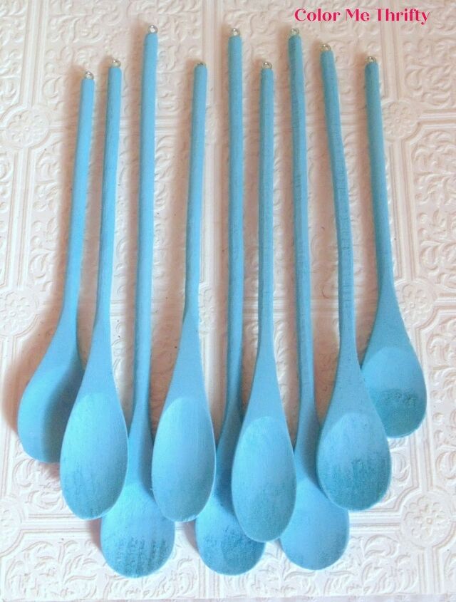 doe-het-zelf houten lepels windgong