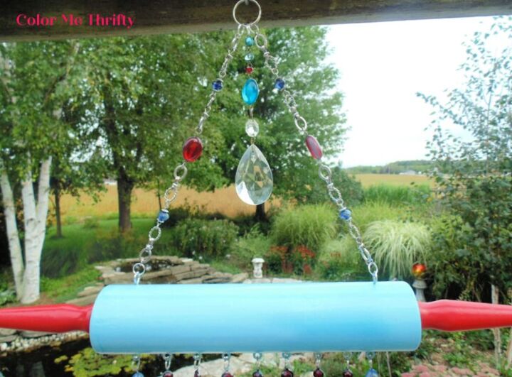 doe-het-zelf houten lepels windgong