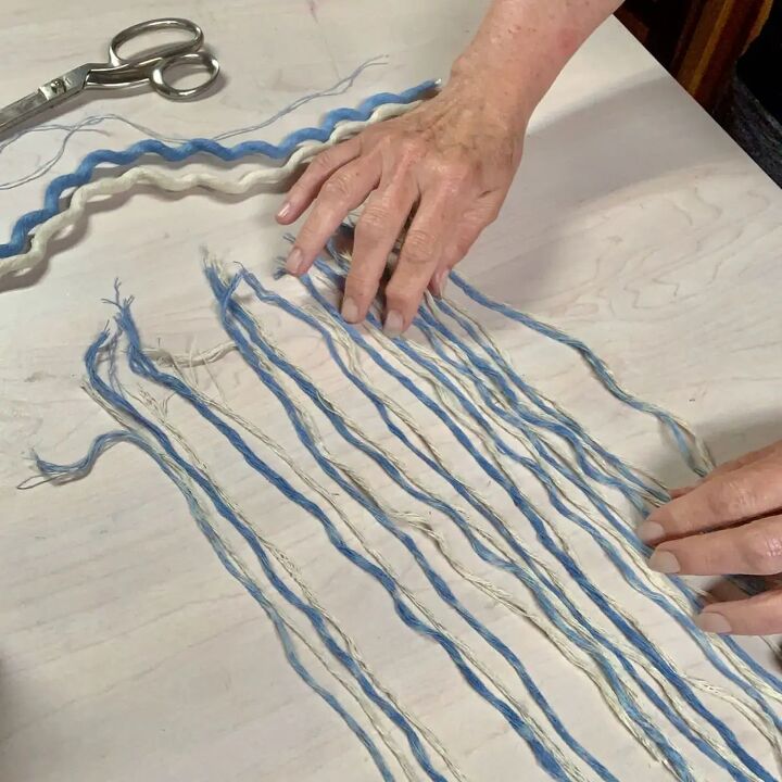 como fazer laos de cortina