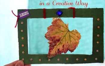 Cómo guardar las hojas de otoño de forma creativa - Idea de manualidades