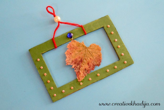 como armazenar folhas de outono de forma criativa ideia de artesanato