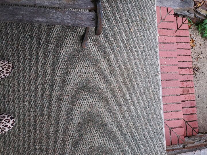 q my porch and take up this carpet