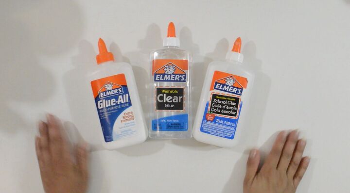 easy crackle with elmer s clear glue plus cool led lights