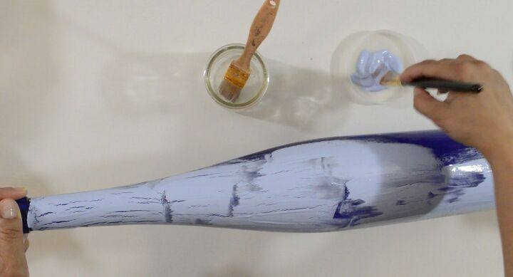 easy crackle with elmer s clear glue plus cool led lights