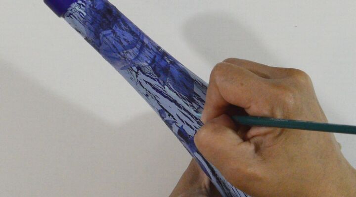 easy crackle with elmer s clear glue plus cool led lights