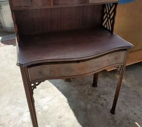 vintage desk makeover