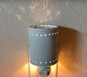 s 16 of the best ways to repurpose the stuff in your recycling bin, Her clever tin can night light
