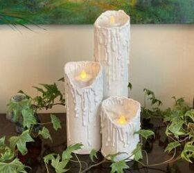 s 16 of the best ways to repurpose the stuff in your recycling bin, These Pringles can pillar candles