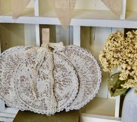 s 12 ways to turn household items into gorgeous fall pumpkin decor, Her farmhouse style coconut liner pumpkin