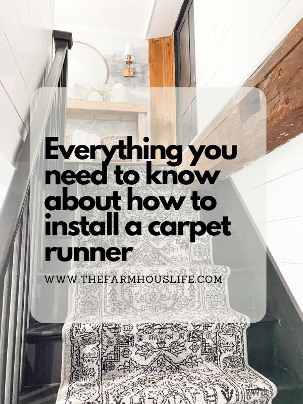 everything you need to know about how to install a carpet runner