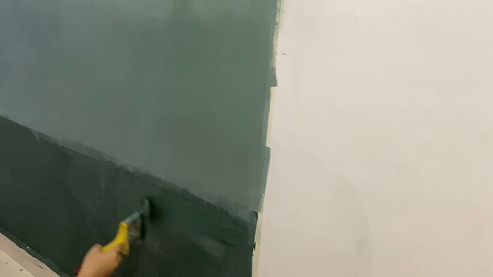 how to paint a cloudy ombre wall