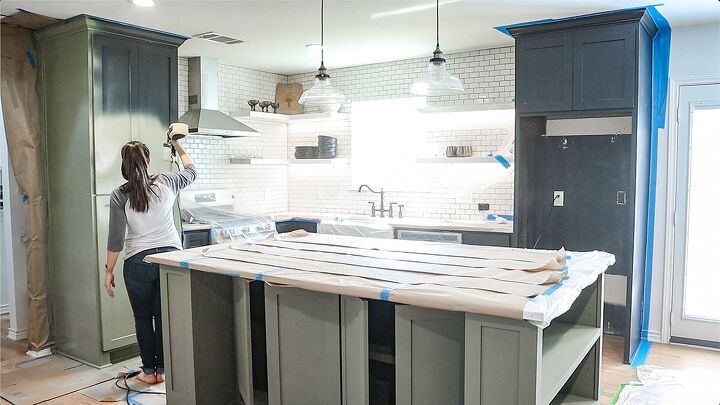 how to paint kitchen cabinets the easy way