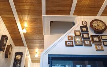 Plywood Plank Ceiling
