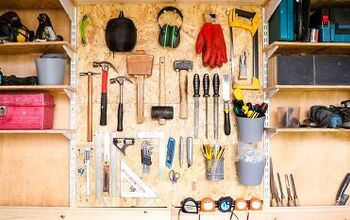  Ideia rápida e fácil de armazenamento de ferramentas na parede