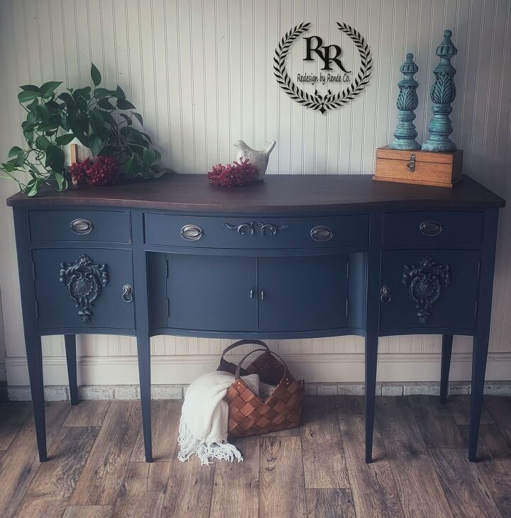 beautiful sideboard buffet redesign with paint couture and iflex