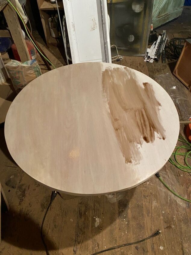 modern round moon table
