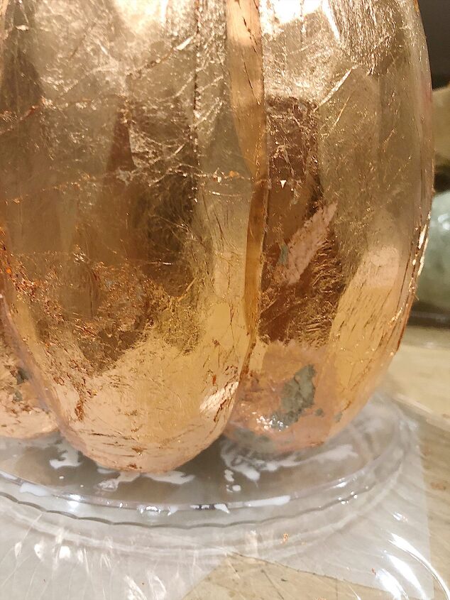 artesanato de abbora como fazer abboras com folhas de cobre