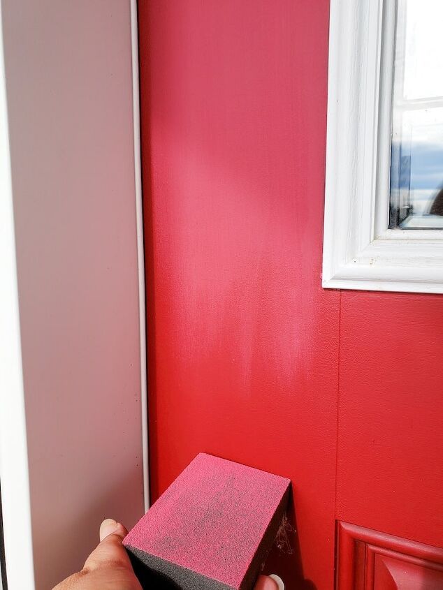 6 sencillos pasos para una puerta de entrada recin pintada