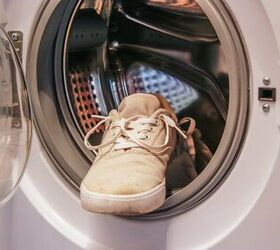 how to clean white shoes so they look brand new, Can you put white shoes in the washing machine