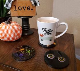 Creepy Halloween Coasters