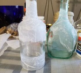 Why people are pressing tissue paper onto glass bottles this season