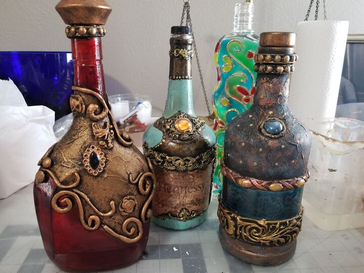 DIY potion bottles
