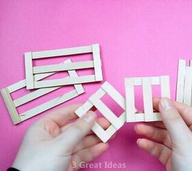 Cut the ends off of popsicle sticks to copy this super cute, 10-minute storage idea