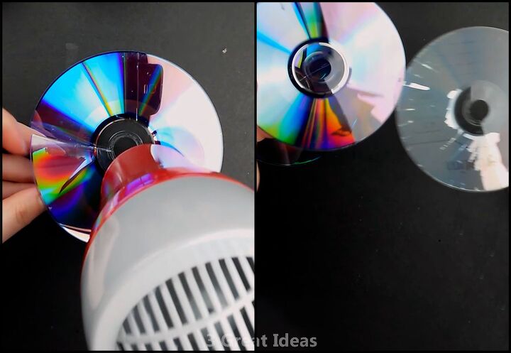 diy cd recycle for room decor