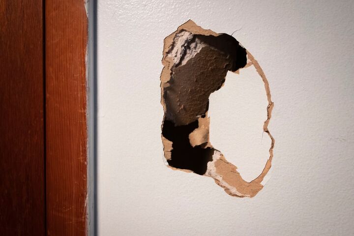 cmo arreglar fcilmente un agujero en la pared, c mo arreglar un agujero peque o en la pared