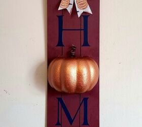 fall home sign tutorial