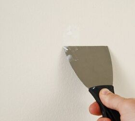 how to fix a hole in the wall, how to fix nail holes