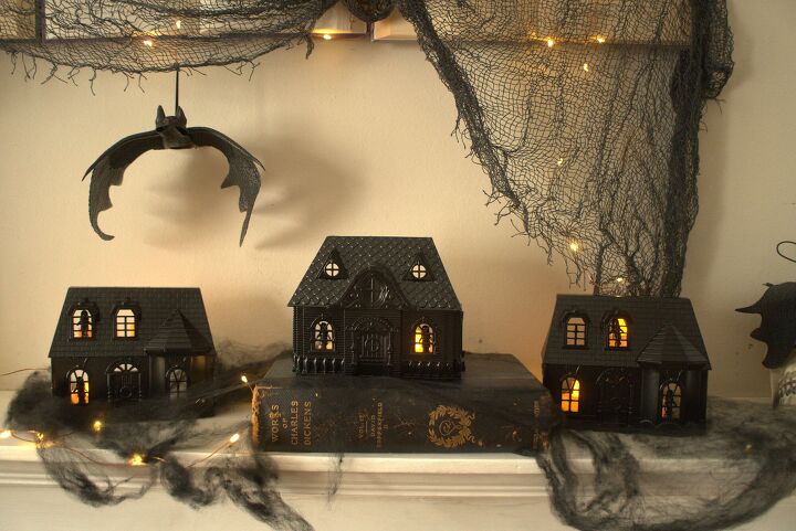 s grab a trash bag and googly eyes for these creepy halloween ideas, A haunted Halloween village