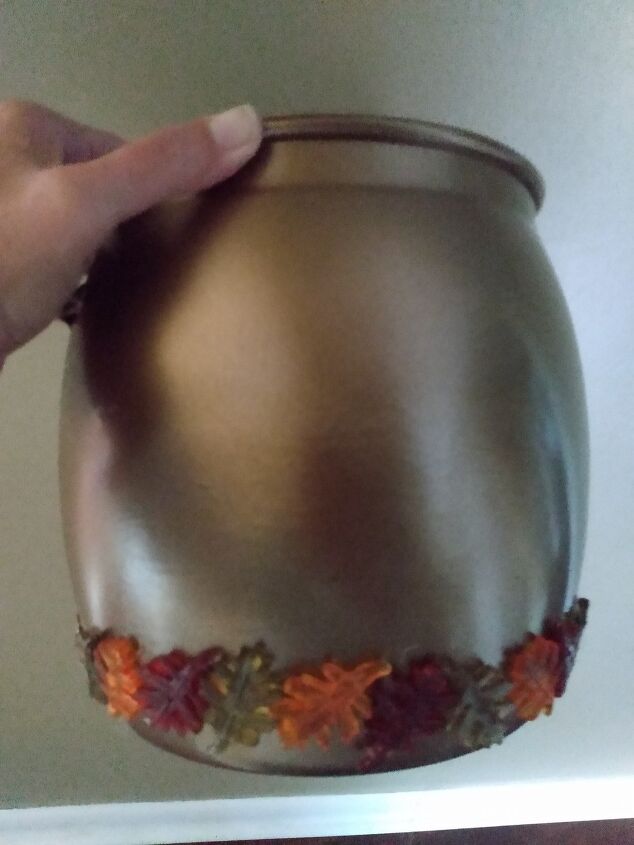 transformao de um vaso de flores em um plantador