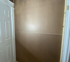 box trim walls powder room makeover part 2