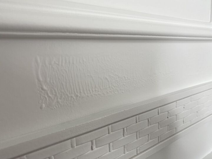 box trim walls powder room makeover part 2